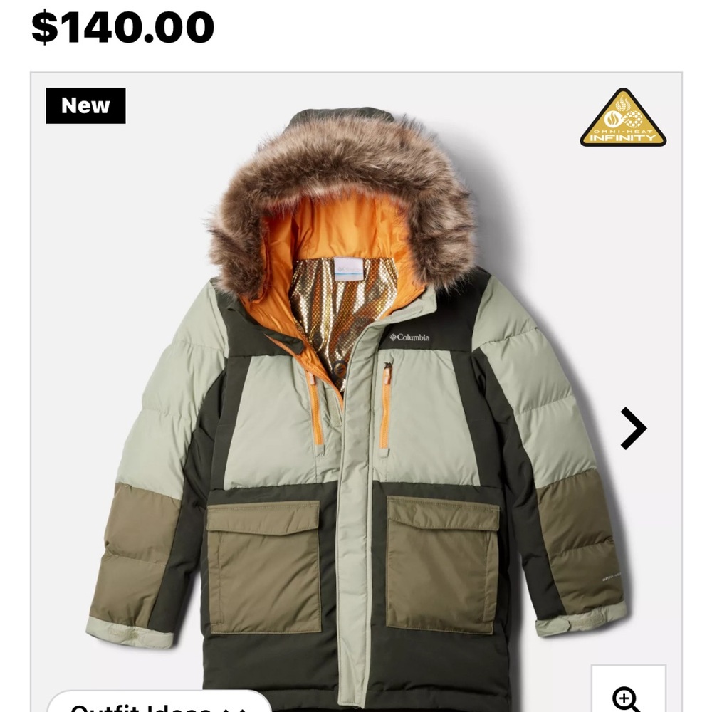 Boys size 8 Winter Coat